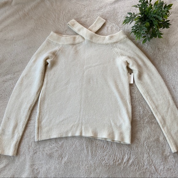 Anthropologie Moth Cross-Front Pullover Sweater - Picture 3 of 8